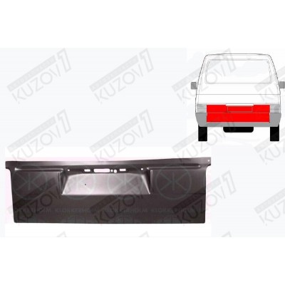 Дверь Задняя (хлопушка) Potrykus для Volkswagen T4 1996-2003 - фото