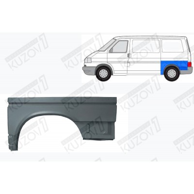 Крыло Заднее (левое) Klokkerholm для Volkswagen T4 1990-1996 - фото